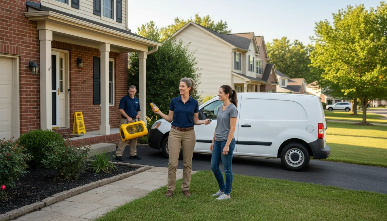 Water restoration image for Water Damage & Restoration Services in Queen City, MO